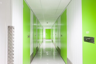 Storage units corridor
