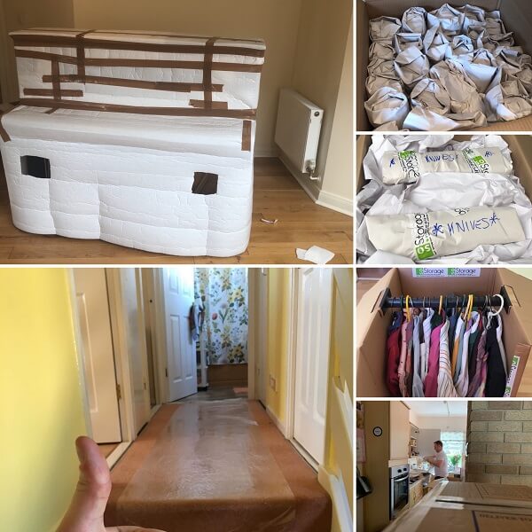 So Storage Removal Service Abingdon- packing furniture